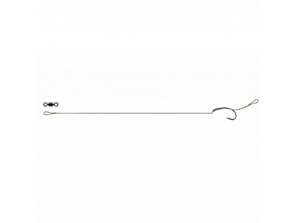 DAM - kaprový návazec TACTIX RIG ANTI-SNAG 8 25lb/ 16cm / 2ks