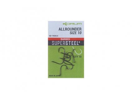 KORUM - kaprové háčky ALLROUNDER, 10ks