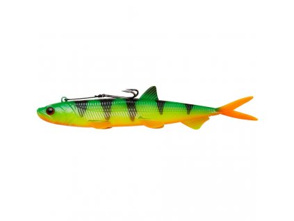 madcat gumova nastraha pelagic cat lure sinking firetiger uv