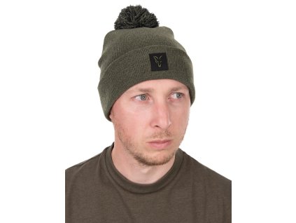 fox cepice collection bobble hat green black0