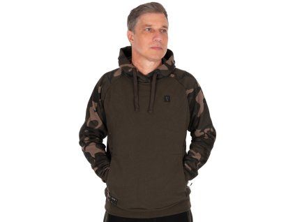 fox mikina khaki camo pullover premium 310 hoodie