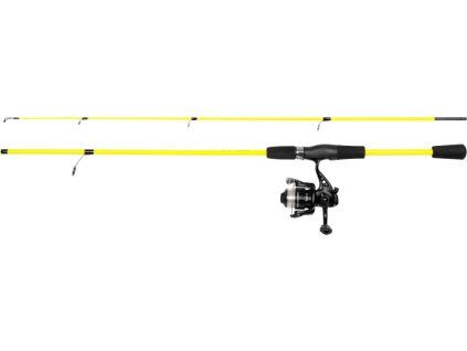 zebco prut s navijakem disco combo yellow 1 6 m 30 g 2 dil