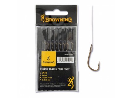 00059_BROWNING - Feederový návazec - Size 14 / 0,14mm / 60cm