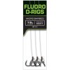 FOX Návazce Carp Ready Rigs Fluoro D-Rig 3 ks