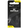 avid carp obratlik outline qc swivel velikosti 7
