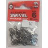 BEHR - Karabinka s obratlíkem SWIVEL - 22kč