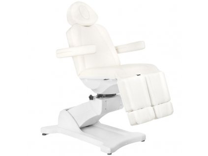 Elektrické kosmetické křeslo AZZURRO 869AS PEDI rotační 5 Motorů - bílé