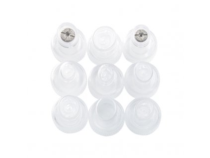 Sada 9 náhradních špiček pro hydro peeling v zařízení HYDROGEN