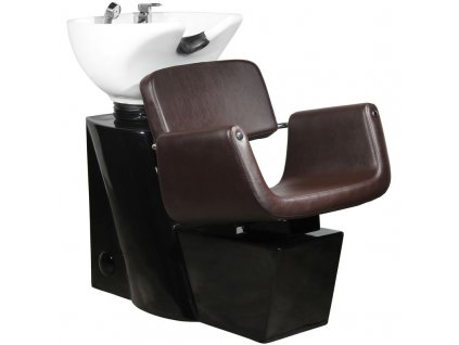 Kadeřnický mycí box GABBIANO HELSINKI hnědá