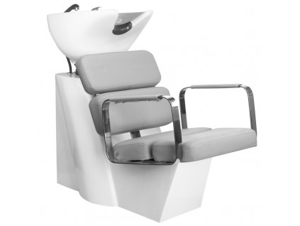 Kadeřnický mycí box GABBIANO  PORTO šedý