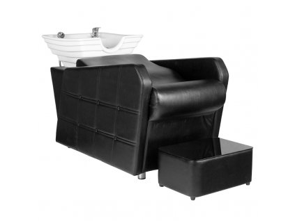 Kadeřnický mycí box HAIR SYSTEM HSB07 černý