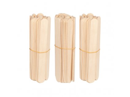 Dřevěná špachtle velká 150x18x1,8 mm - 150 ks