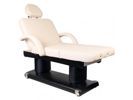 SPA kosmetické lehátko AZZURRO 838A 4 MOTORY Hnědé VYHŘÍVANÉ