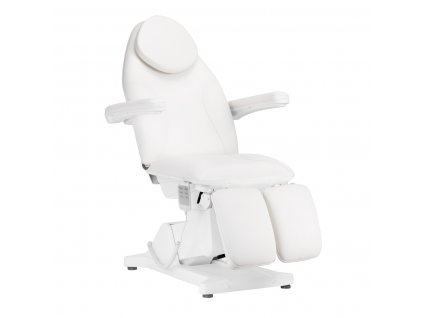 Elektrické kosmetické křeslo Sillon Basic pedi 3 motory bílý