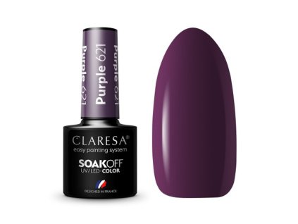 35531 claresa hybridni gel lak fialovy 621 5g