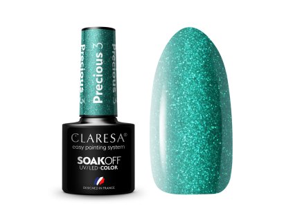 35486 claresa hybridni gel lak na nehty precious ps3 5 ml