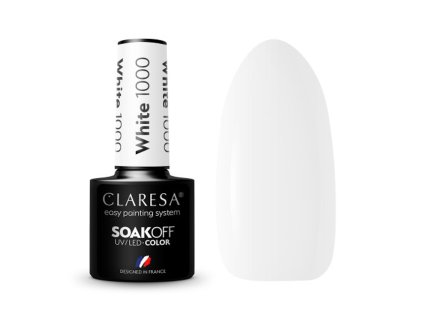 35672 claresa hybridni gel lak white 1000 5g