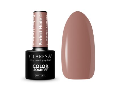 41286 claresa hybridni lak na nehty perfect nude 4 5g