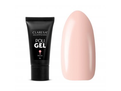 35726 claresa poli gel peach 30 g
