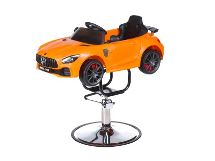 48882 detske kadernicke kreslo mercedes oranzova