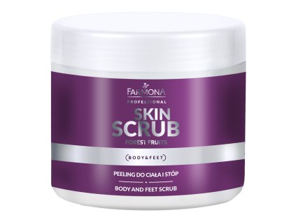 37451 farmona skin scrub lesni ovoce peeling na telo a nohy 500 g