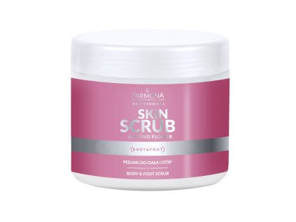 42904 farmona skin scrub mandlovy kvetovy peeling na telo a nohy 500 g