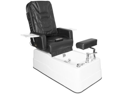 57647 fotel do pedicure z masazem br 2312 czarny