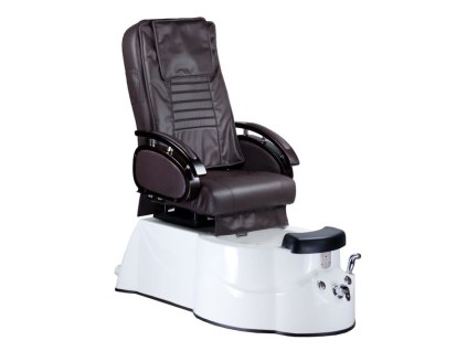 62636 fotel do pedicure z masazem br 3820d brazowy