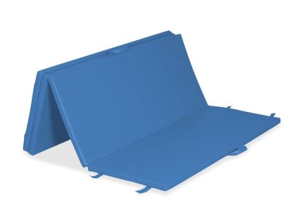 54245 four part shiatsu mattress 200x120x3 k023 blue