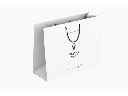 60062 gift bag white 330x240x100 mm