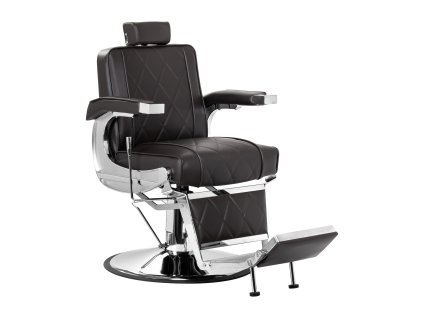56765 hair system fotel barberski bm88066 brazowy