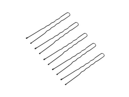 27839 1 kadernicke sponky do vlasu e 65 300 kusu 6cm cerne