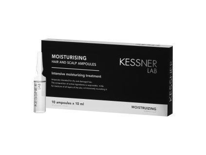 53429 kessner lab hydratacni ampule na pokozku hlavy a vlasu 10 x 10 ml