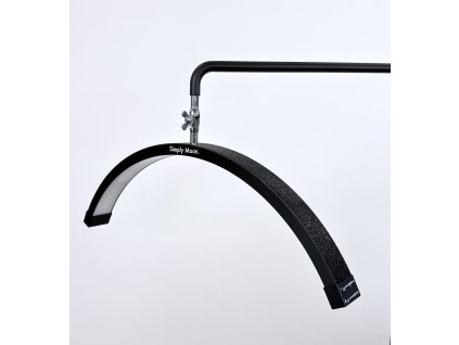 62429 14 kosmeticka led lampa s dotykovym ovladanim simply moon cerna s cernymi kaminky