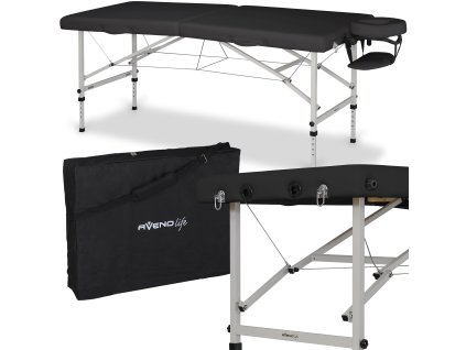 55058 massage table torina matt touch k105 black
