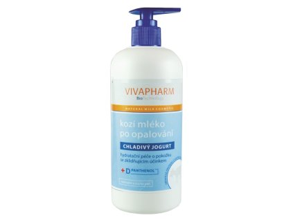 43483 mleko po opalovani s chladivym jogurtem vivapharm 400 ml