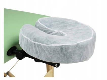 55136 non woven face rest covers with elastic 50 pcs