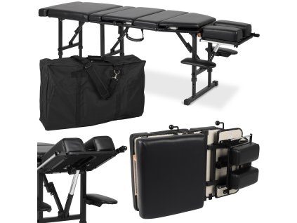 56237 portable chiropractic table arena 180 simply texture black