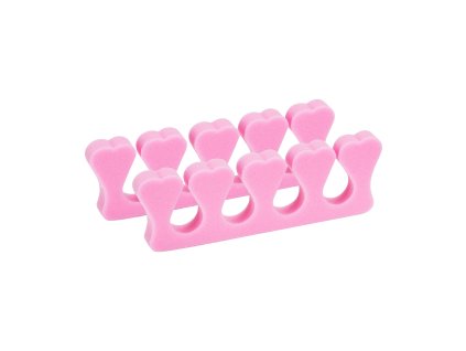 51237 separatory piankowe do pedicure 100 szt rozowe