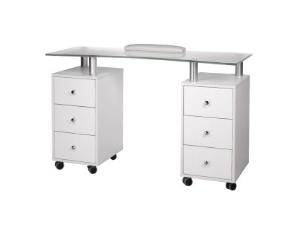 48372 stolik do manicure bd 3425 1 bialy