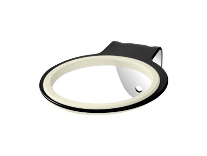 51414 uchwyt nascienny na suszarke do wlosow q96 czarny