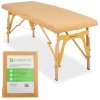 62060 1 piece terry sheet for folding tables 60 165 cm beige