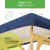 62084 2 1 piece terry sheet for folding tables 60 165 cm navy blue