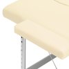 63032 5 balance stol skladany do masazu aluminiowy 2 segmentowe cream