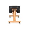 54698 1 ergonomic kneeling chair ergo simple natural wood castors with lock