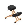 54698 ergonomic kneeling chair ergo simple natural wood castors with lock