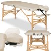 55724 massage table panda light wood 60 vinyl flex k033 beige