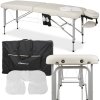 62837 portable massage table vera 60 comfy base k501 white