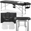 62834 portable massage table vera 60 comfy base k515 black