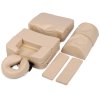 53645 5 pregnancy massage bolster set k033 beige